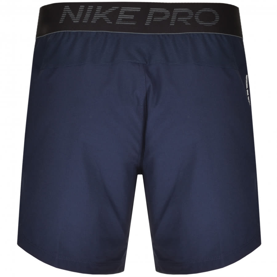 Alternative Image for ProductNike Training Pro Dri Fit Logo Shorts Navy2